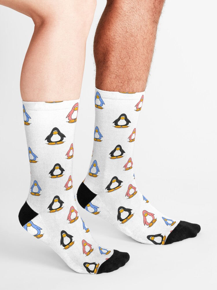 "club penguin" Socks by arpitalasker | Redbubble