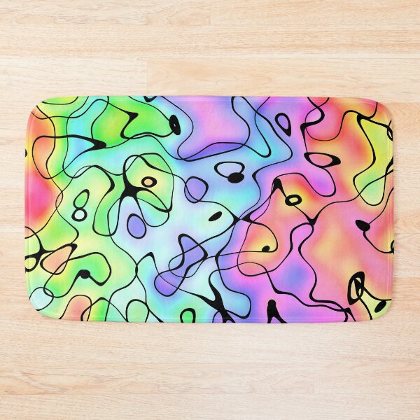 Item preview, Abstract # 15 - Rainbow and Lines designed and sold by wordznart.