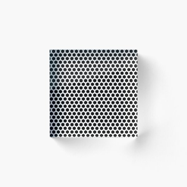 Item preview, hexagon pattern with white background designed and sold by ASDAALI12.