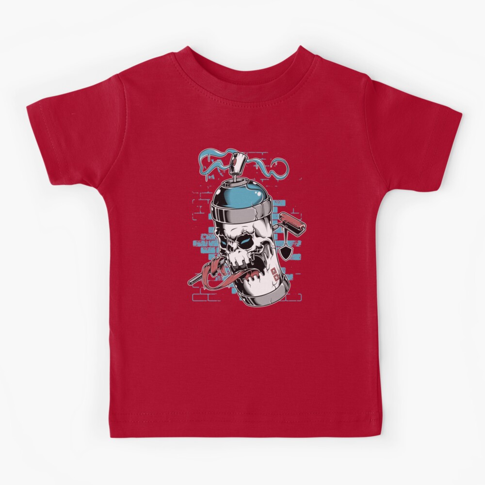 ■MISTER CHILD■ DYEING SKULL T-SHIRTS (2色) unisex skullsmileteefront.png?v=