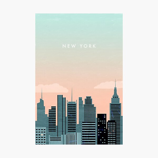 Item preview, New York Travel Poster designed and sold by Anna Katinka Reinke.