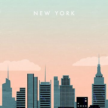 Vorschaubild zum Design New York Travel Poster von katinkareinke