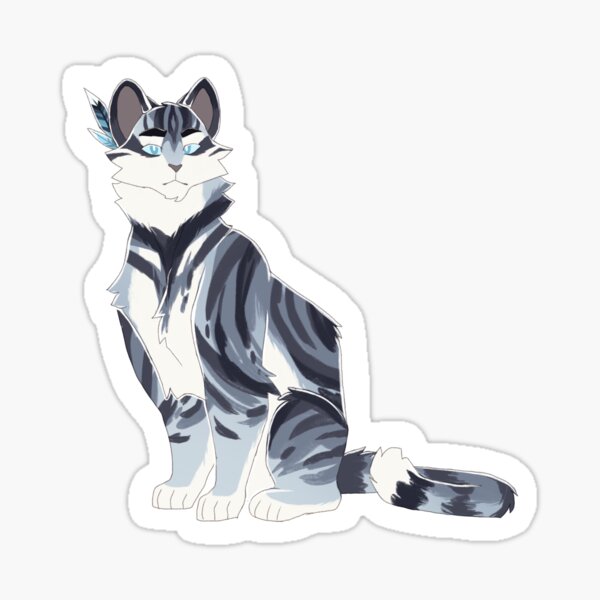 Warriors - Jayfeather Sticker for Sale by SighFur