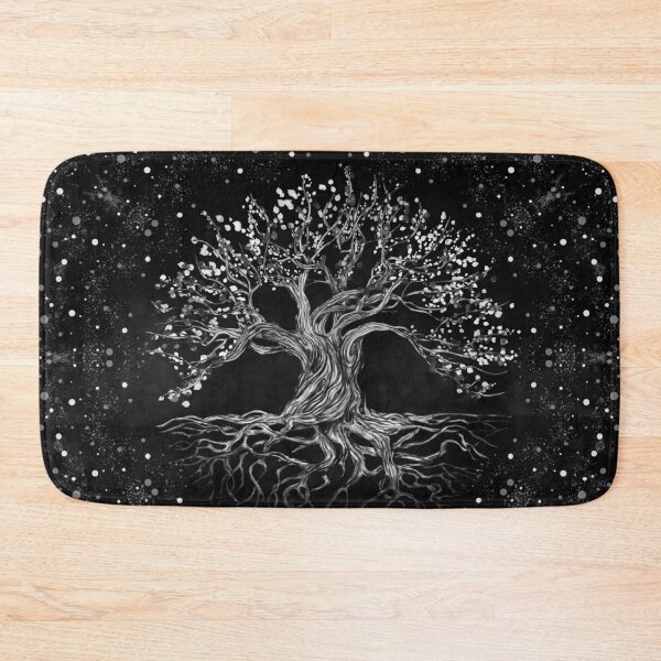 Item preview, Tree of Life Drawing Black and White designed and sold by k9printart.