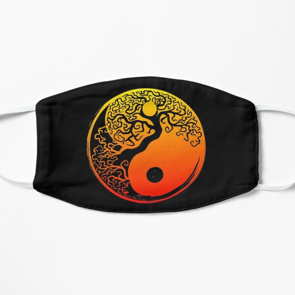 with Filter Face Mask Yin Yang Flag Combination of America and