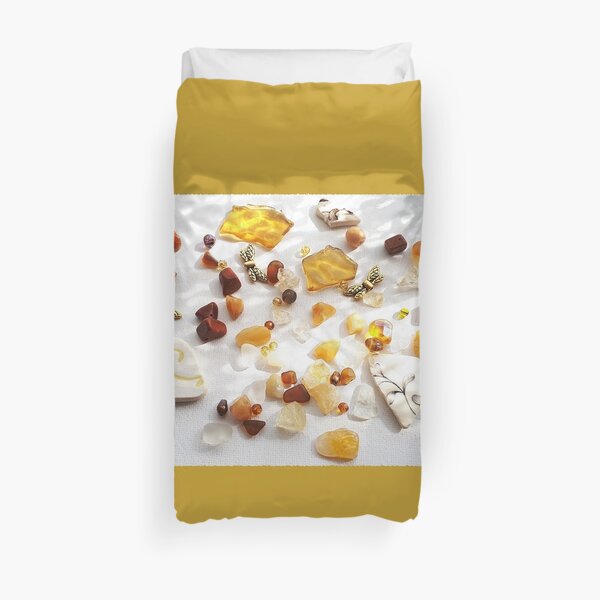 Treasures of the Water and of the Earth Duvet Cover