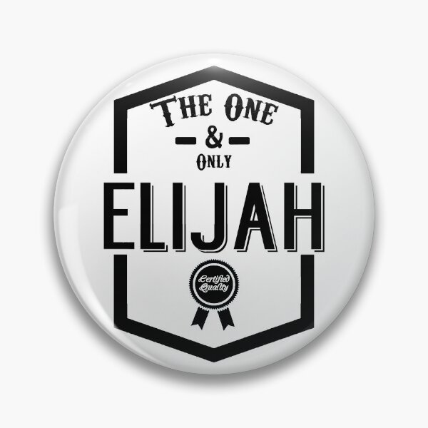 Item preview, Elijah, the one and only. Quality Certified  designed and sold by rodmendonca.