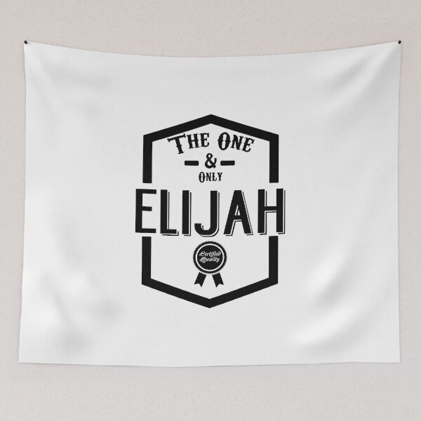 Item preview, Elijah, the one and only. Quality Certified  designed and sold by rodmendonca.
