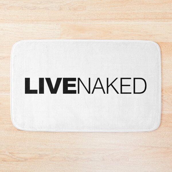 Item preview, Live Naked designed and sold by LudlumDesign.
