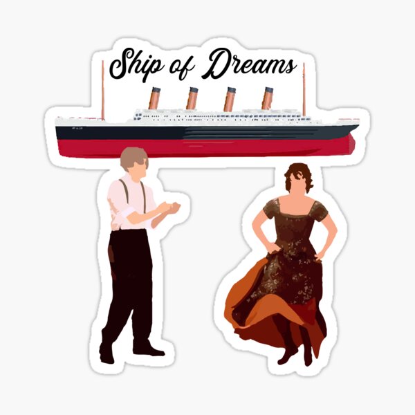 Titanic Sticker For Sale By Serendipitous08 Redbubble