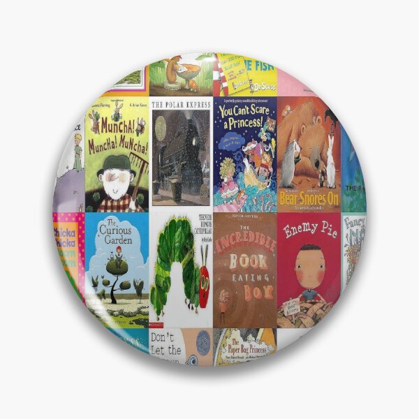 Children Picture Book Covers Pin