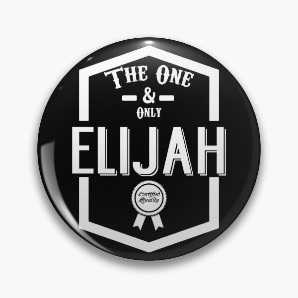 Item preview, Elijah, the one and only. Quality Certified  designed and sold by rodmendonca.