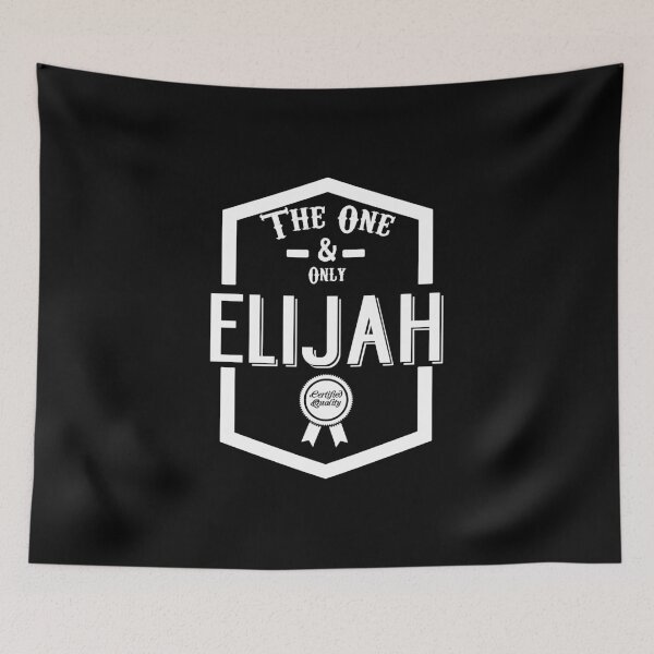 Item preview, Elijah, the one and only. Quality Certified  designed and sold by rodmendonca.
