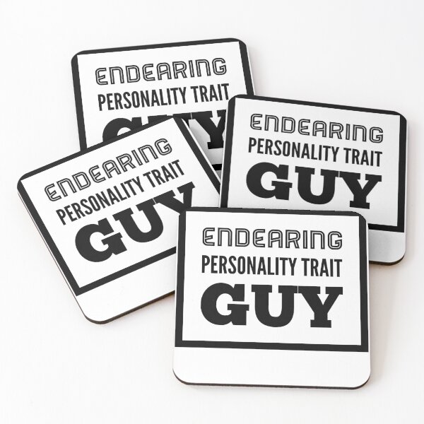 Item preview, Endearing Personality Trait Guy designed and sold by OfferHeat.