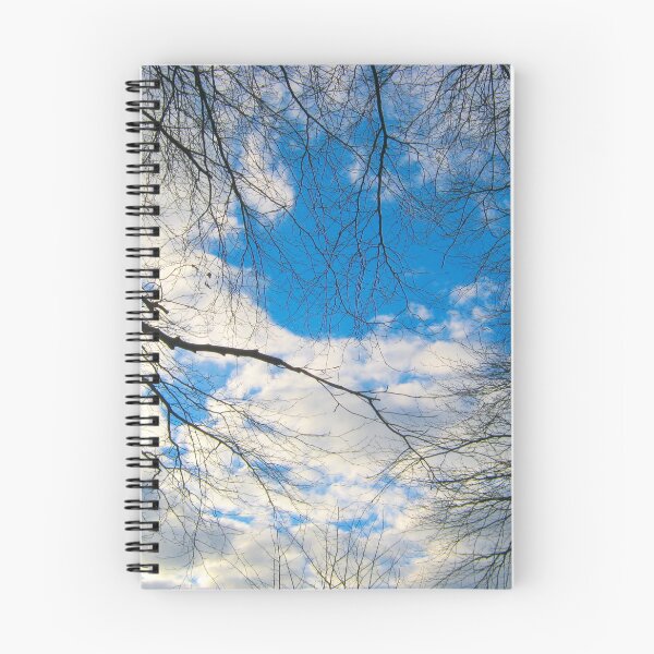 Item preview, Trees In Cloudy Blue Sky designed and sold by Andrew Morrell.