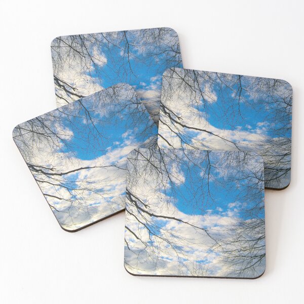 Item preview, Trees In Cloudy Blue Sky designed and sold by Andrew Morrell.