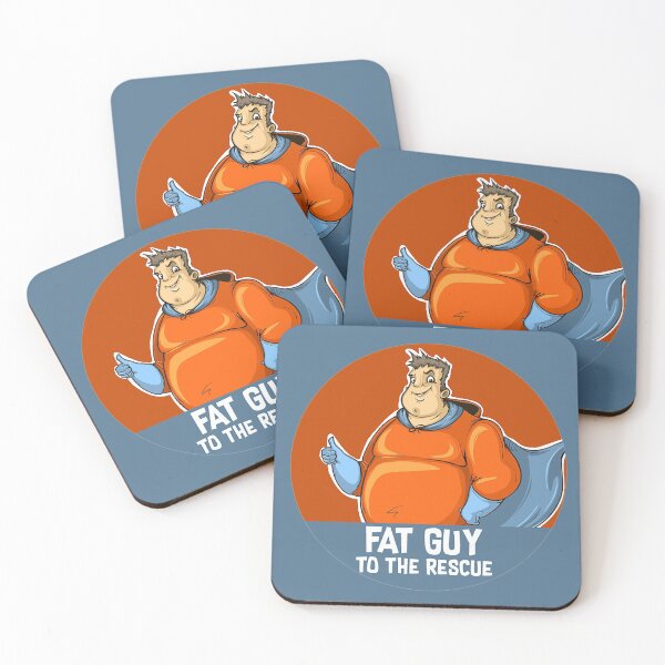 Item preview, Fat Guy Shirt - Fat Super Hero Man - Fat Guy Gifts - Fatty Man - Fat Husband - Fat Boss designed and sold by happygiftideas.