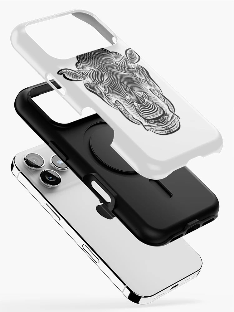 Thumbnail 2 of 4, iPhone Case, RHINOCEROS designed and sold by ROPATROKOLA.