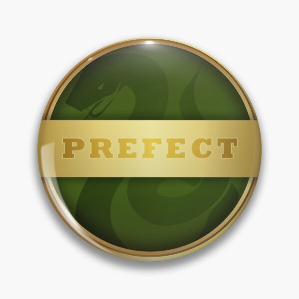 Item preview, Prefect badge silver and green designed and sold by Family-Shop.
