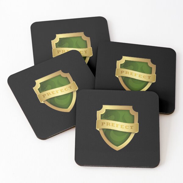 Item preview, Prefect badge silver and green designed and sold by Family-Shop.