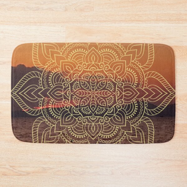 Item preview, Sunset Mandala 001 designed and sold by indigorayz.