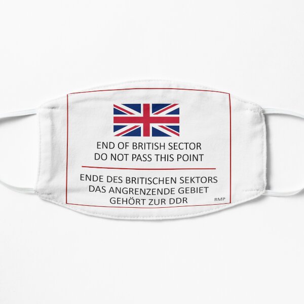 End of the British Sector Flat Mask