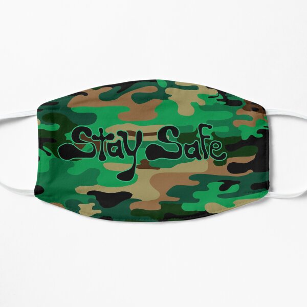 Stay Safe Camouflage Mask Mask