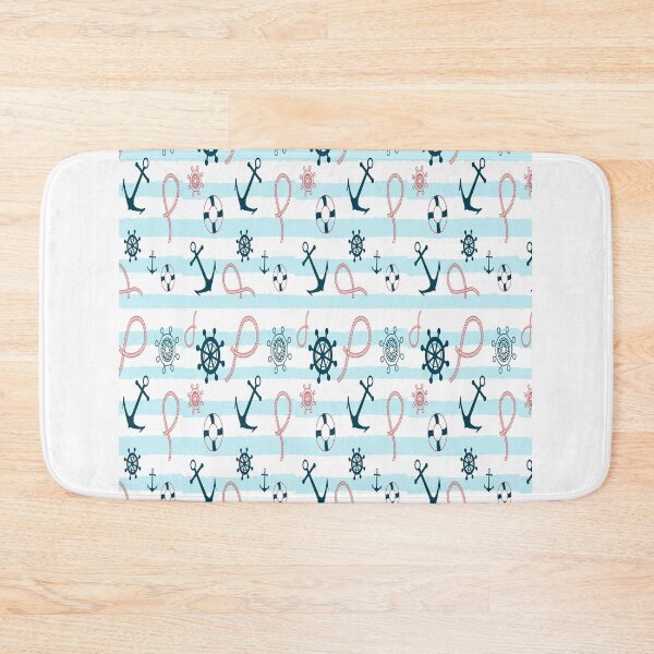 Item preview, Maritime pattern anchor seamen sea water nautical designed and sold by Onair555.