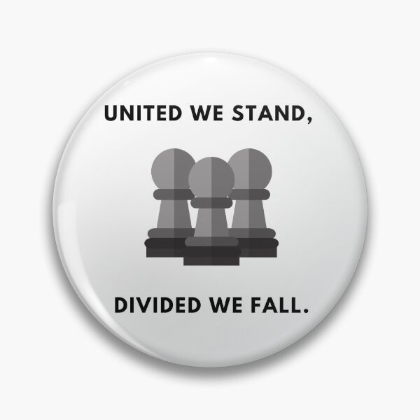 Item preview, United We Stand Pawns - Chess Vibes designed and sold by chessvibes.