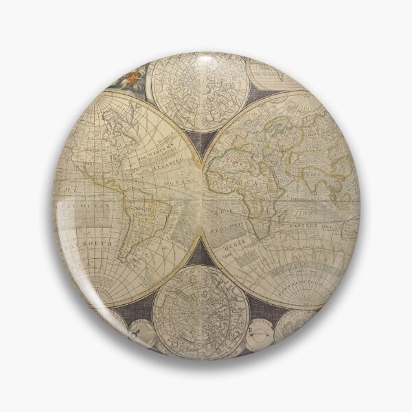 Item preview, New map of the world with all the new discoveries designed and sold by MUZA9.