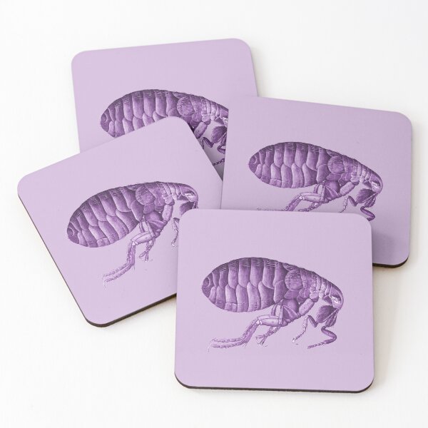 Item preview, Purple Flea Tee designed and sold by adrienne75.