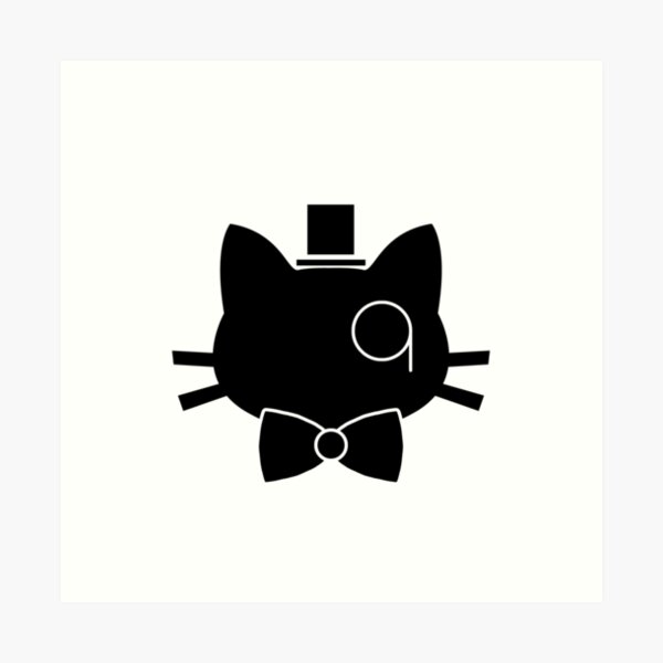 Mr Kitty Art Prints | Redbubble