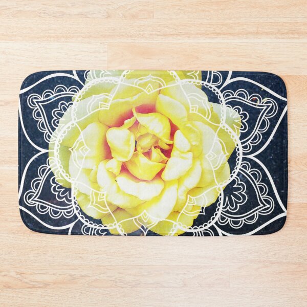 Item preview, Yellow Rose Mandala designed and sold by indigorayz.