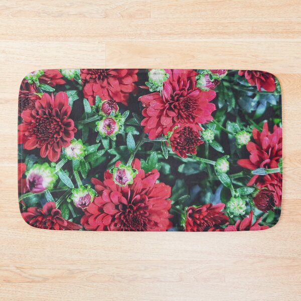 Item preview, Red Flower Garden designed and sold by indigorayz.