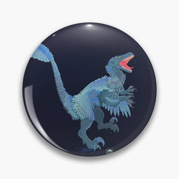 Item preview, Blue Feathered Raptor designed and sold by StressFreeThds.