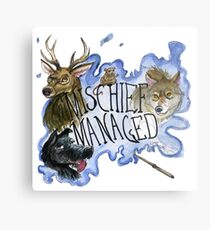 Mischief Managed Metal Print