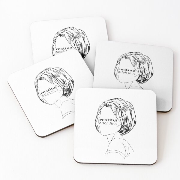 Item preview, Resting Bitch Face (RBS) designed and sold by katherine montalto.