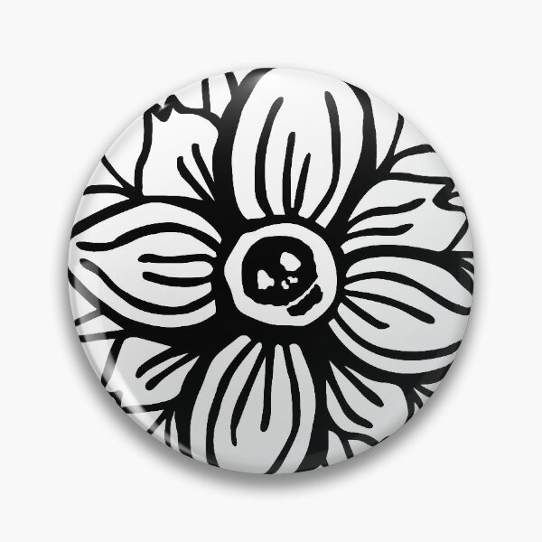 Item preview, Flower Skull designed and sold by GroglioArt.