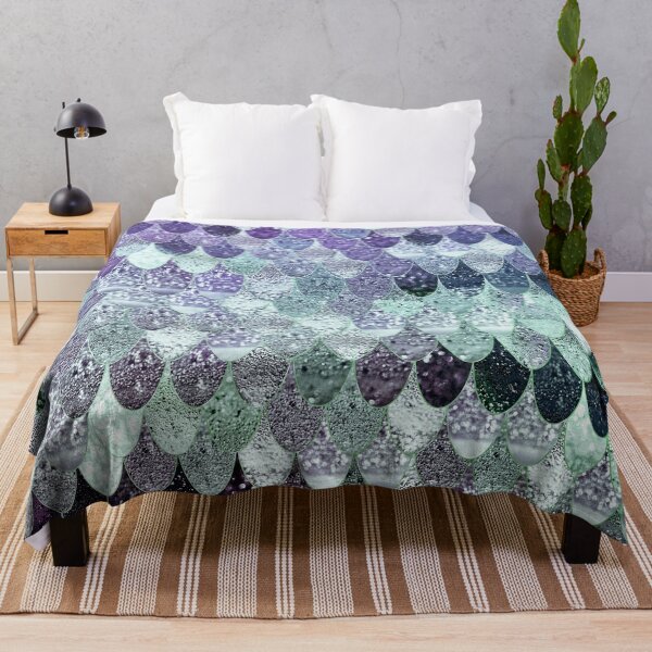 Item preview, SUMMER MERMAID LAVENDER SEAFOAM by Monika Strigel designed and sold by SunlightStudios.