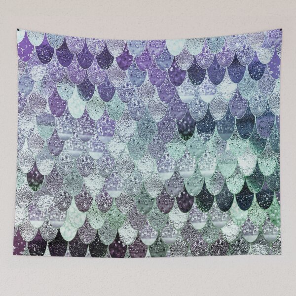 Item preview, SUMMER MERMAID LAVENDER SEAFOAM by Monika Strigel designed and sold by SunlightStudios.