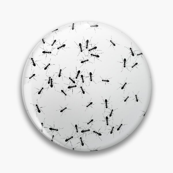 Item preview, Teamwork Design. Random Ant Pattern. Black and White designed and sold by RPuniquedesigns.