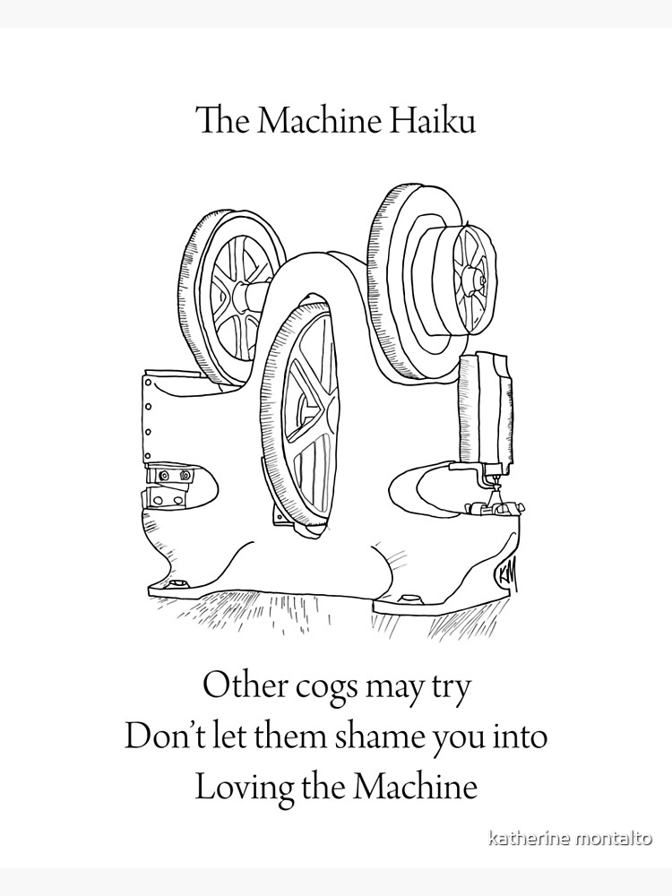 « La machine Haiku » par killmonkies