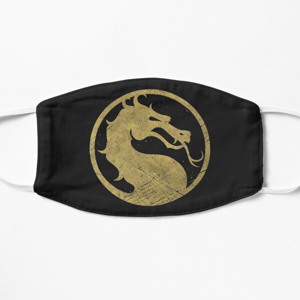 Mortal Kombat - Vintage Gold Flat Mask