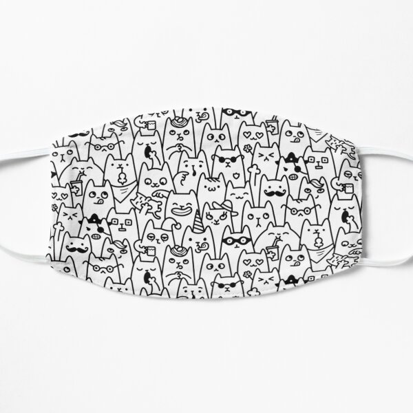 Cat Pattern Mask