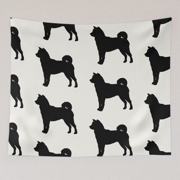 Item preview, Shiba Inu (grey) - DOGS0023 designed and sold by 3-Starfish.