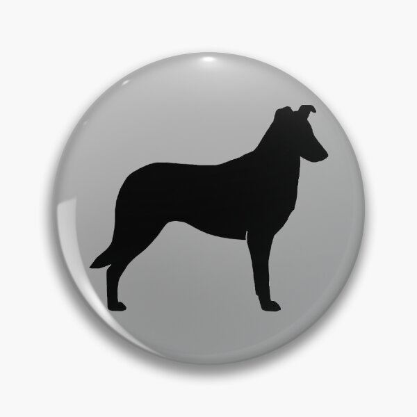 Item preview, Smooth Collie Silhouette(s) designed and sold by Jenn Inashvili.