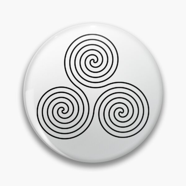 Facets Inc Anglo Saxon Triskelion Pin