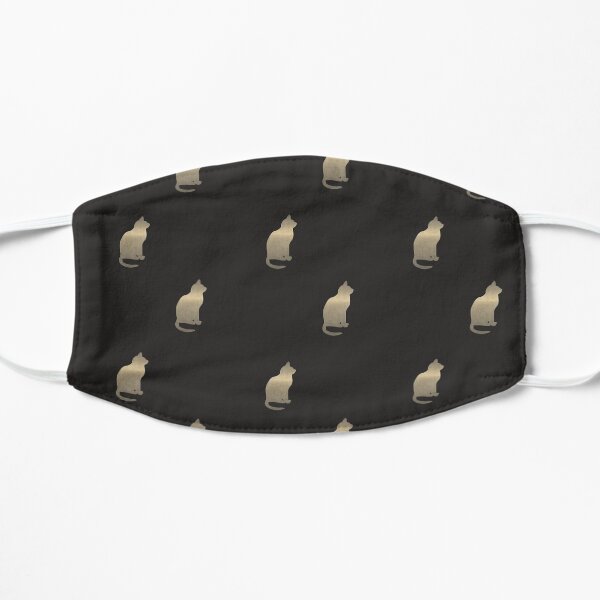Funny Cat People Pattern Holiday Mask