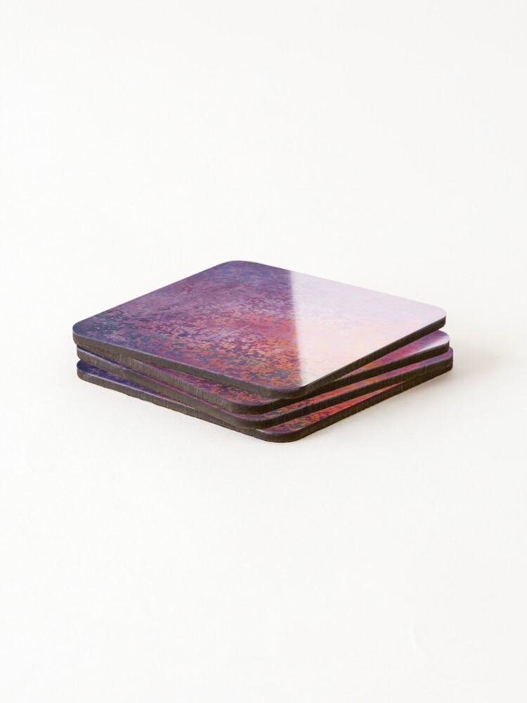 Thumbnail 4 of 5, Coasters (Set of 4), Abstract Colour designed and sold by Reeeceh.
