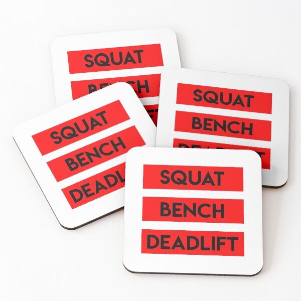 Item preview, Squat Bench Deadlift in Red designed and sold by jackknite.